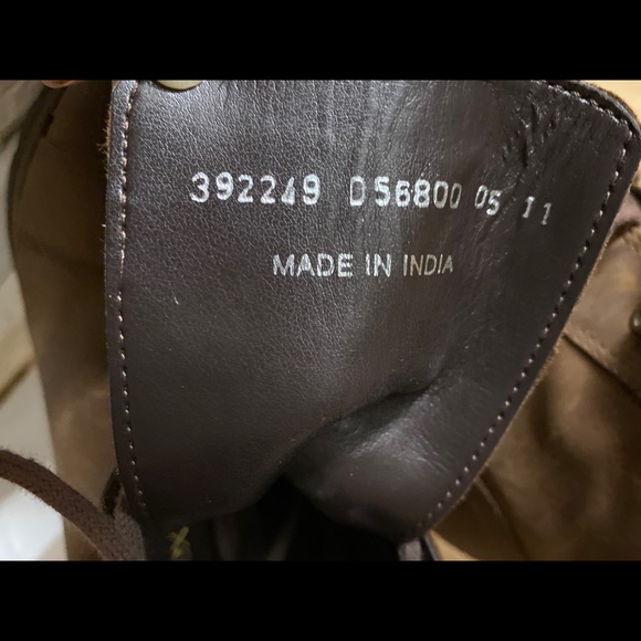 Cute Luge Moto Style Boot Authentic Leather Brown Booties - Picture 4 of 6